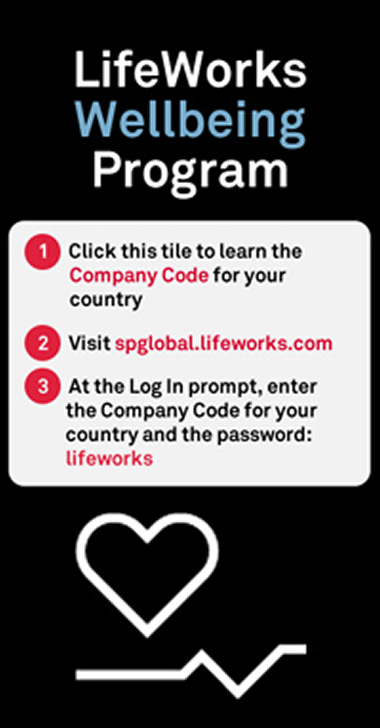 LifeWorks Wellbeing Program ad